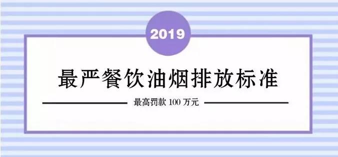 北京嚴(yán)餐飲油煙排放標(biāo)準(zhǔn)開(kāi)始執(zhí)行！高罰款100萬(wàn)