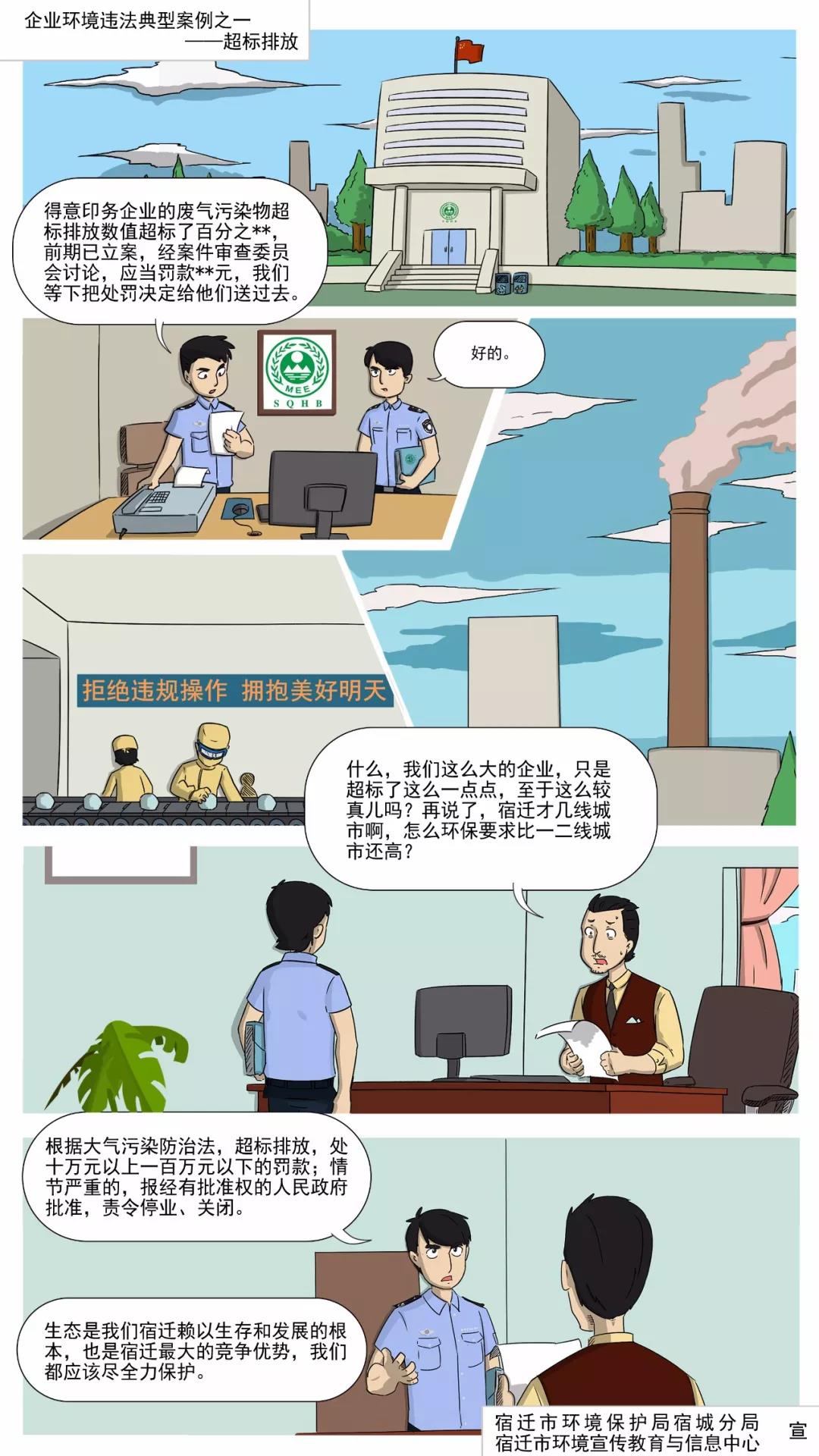 局用漫畫解讀：常見的企業(yè)環(huán)境違法行為有哪些？